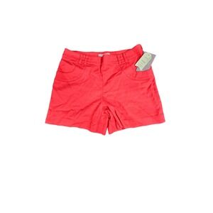 NWT Anthropologie elevenses size 4 pink spring shorts